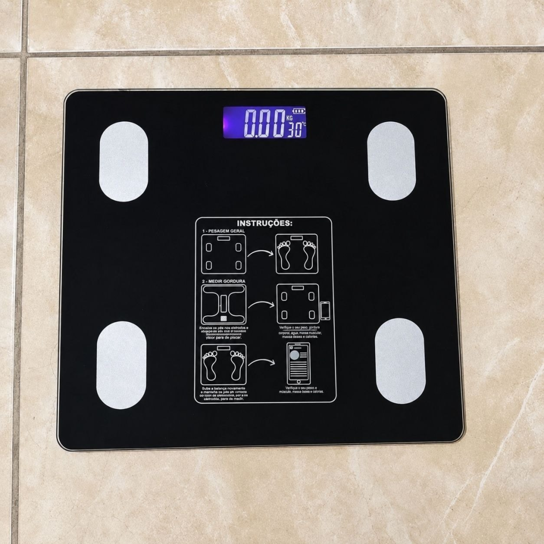 Balança Digital Epsilon Inteligente Bluetooth até 180kg