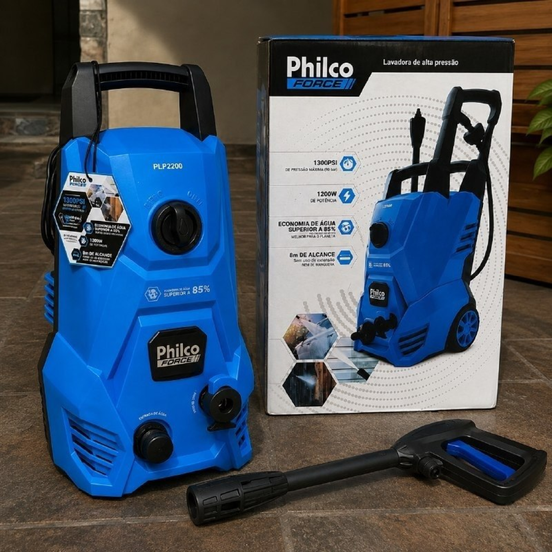 Lavadora De Alta Pressão Philco Plp2200 1300w 127v