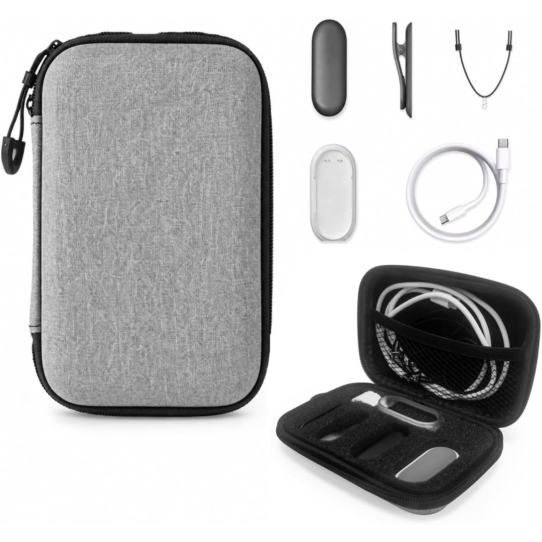 Capa Protetora FlexiCable para Plaud NotePin e NotePin S com Cordão Portátil