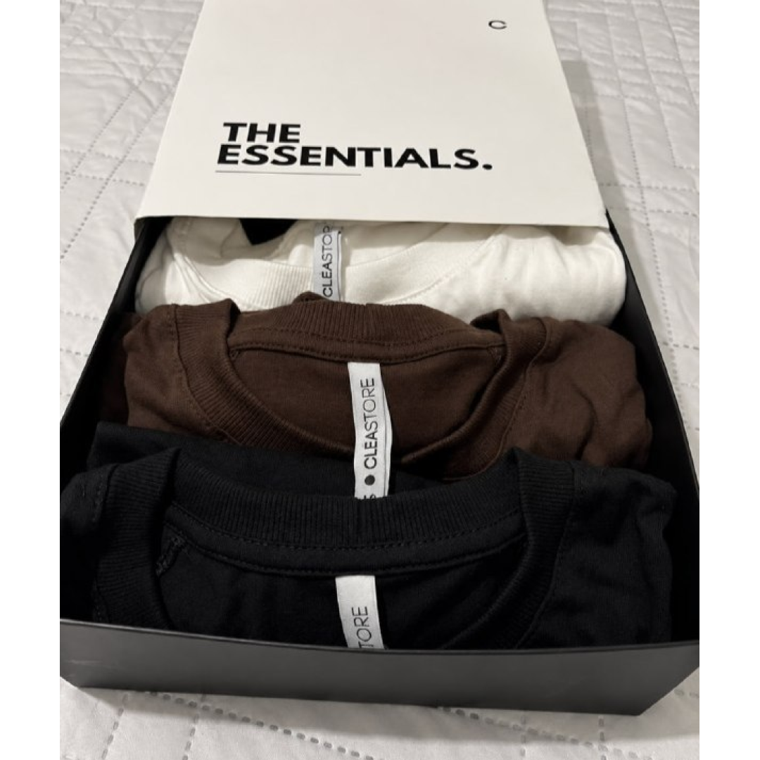 Kit 3 T-shirts Oversized Classic Algodão Cléa Store sd