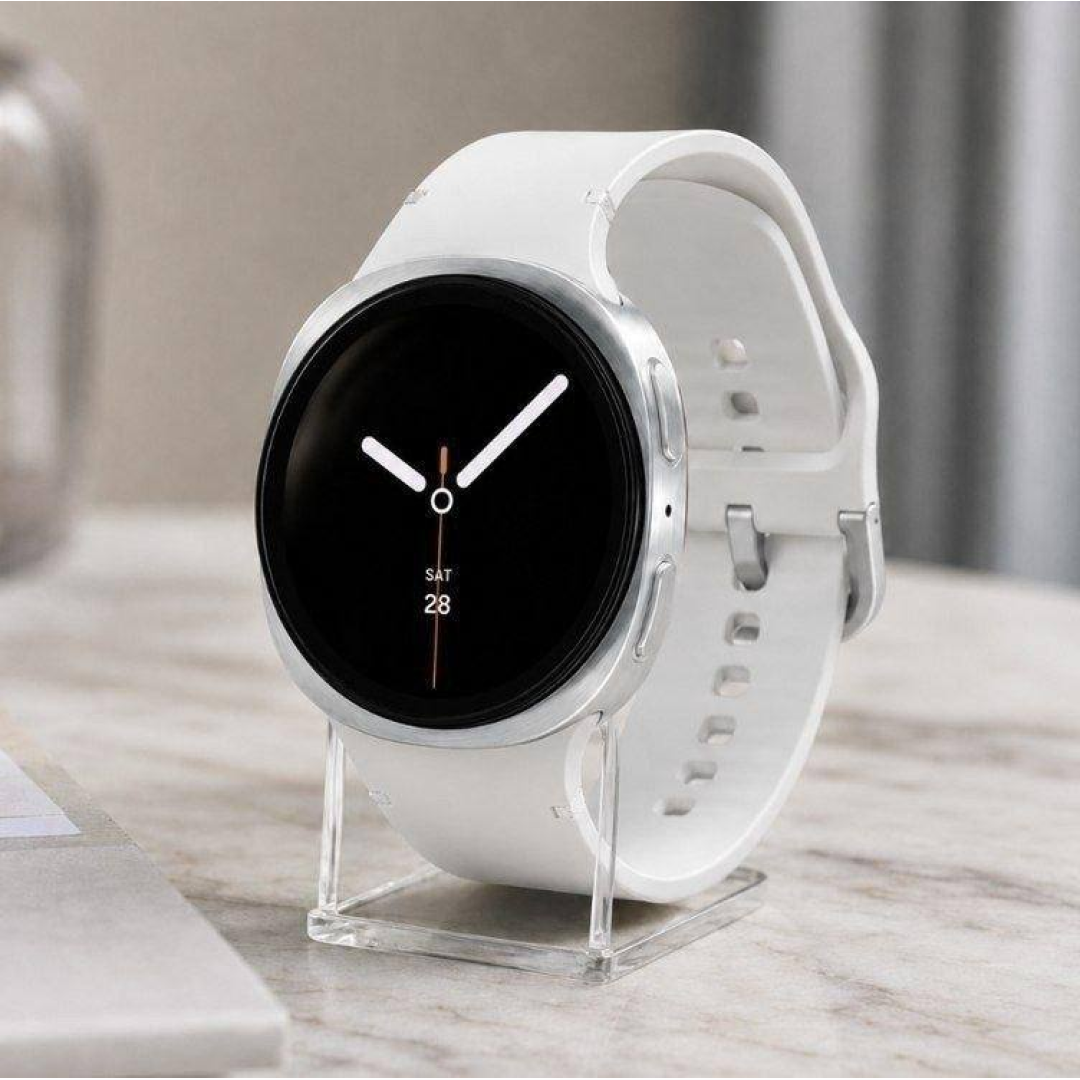 Smartwatch Samsung Galaxy Watch 8 40mm Prateado com Bluetooth e Wi-Fi