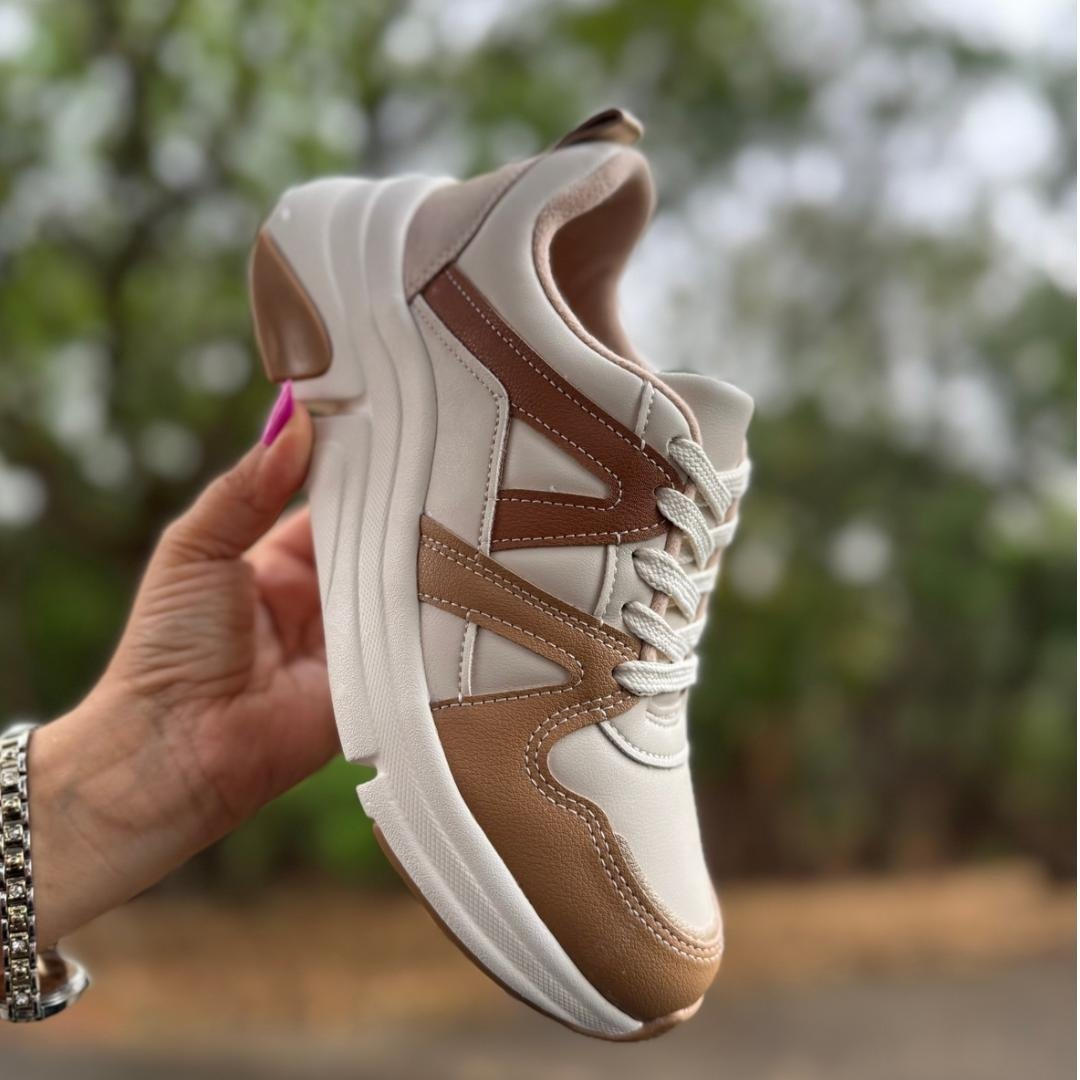 Tenis Modare Napa Feminino Plataforma Alta Casual Chunky