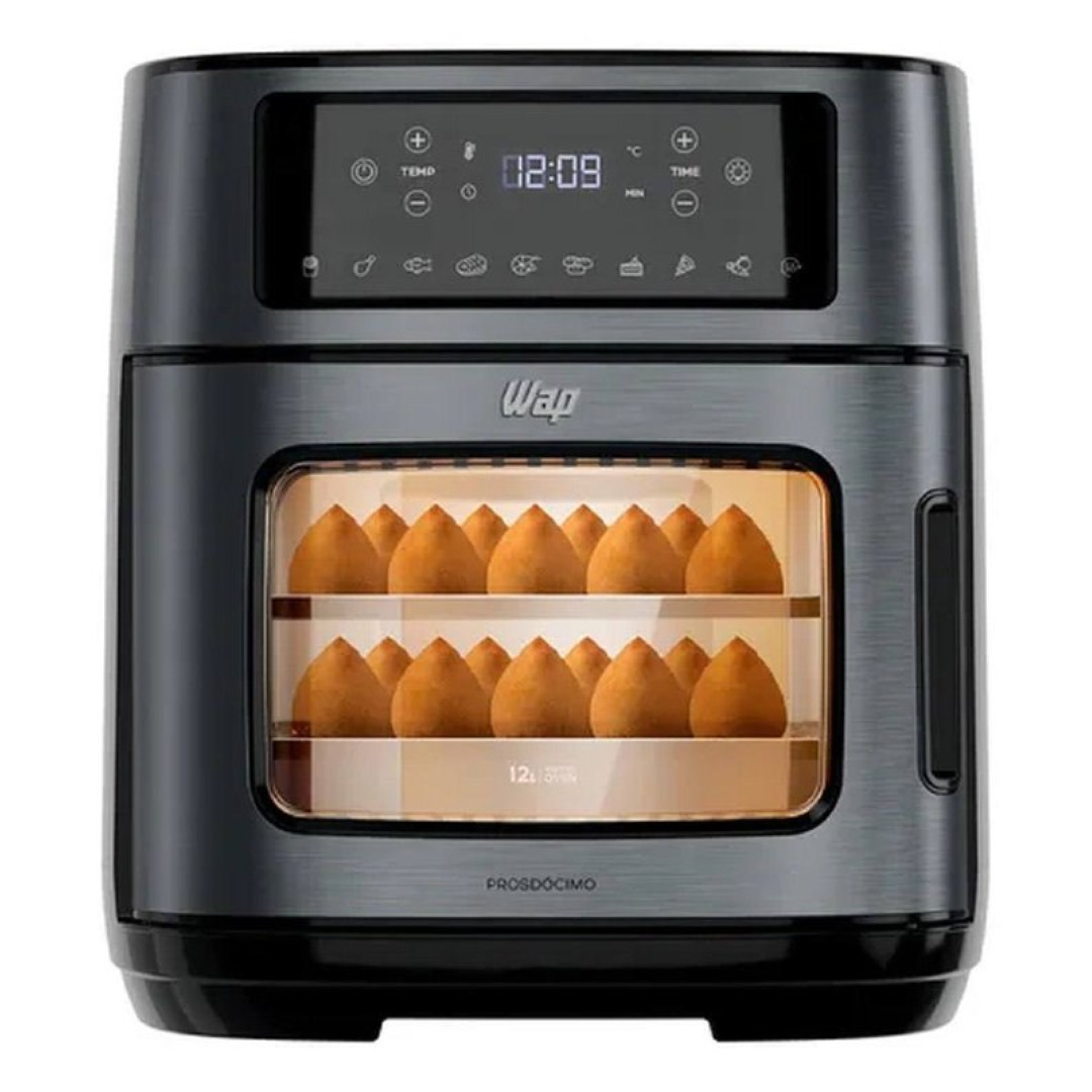 Fritadeira Elétrica Air Fryer Oven Black INOX WAP WAOD2