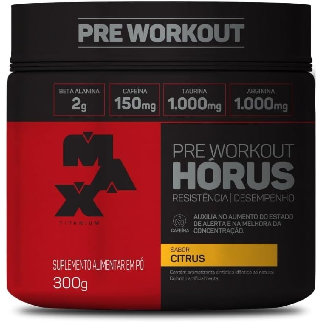Pré Treino 300g Hórus Max Titanium