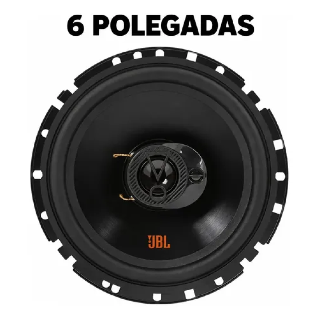 Kit com 2 Alto-Falante JBL Triaxial 6" Flex4 110w