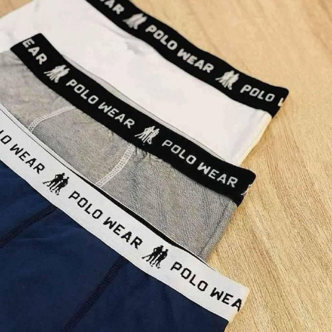 Kit 10 Cuecas Algodão Polo Wear Sortido