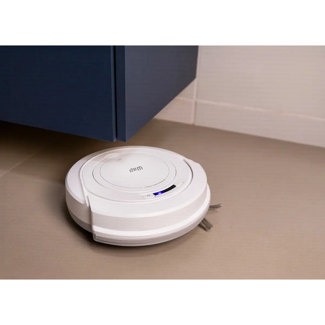 Robô Aspirador de Pó Wap Robot W90 Pérola Automático 3 em 1