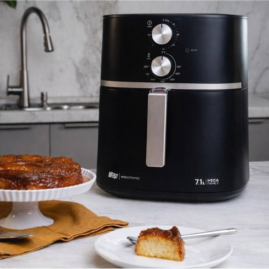 Fritadeira Elétrica Sem Óleo WAP Air Fryer Mega Digital 7,1L 1700W 220V