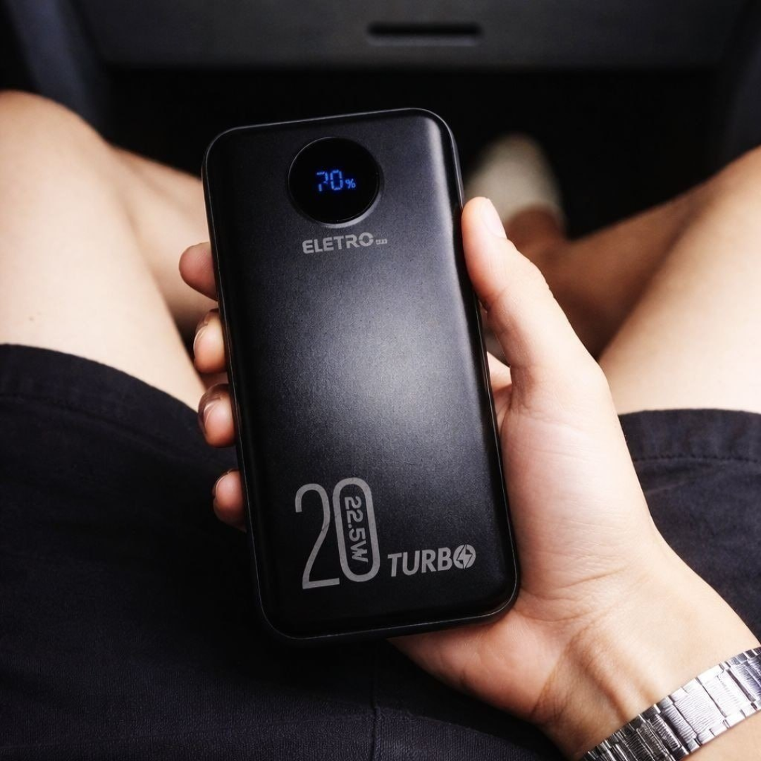 Carregador Portátil Davely Power Bank 20.000 mAh Turbo