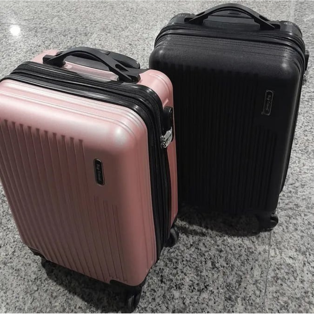 Kit com 2 Malas de Bordo 10kg Anti-furto