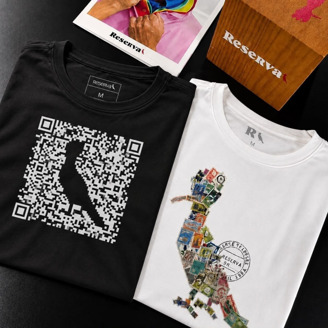 Kit com 2 Camisetas Estampa Algodão Pica-pau Reserva
