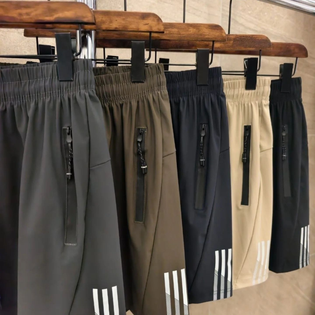 Kit com 3 Bermudas Seda Secagem Rápida