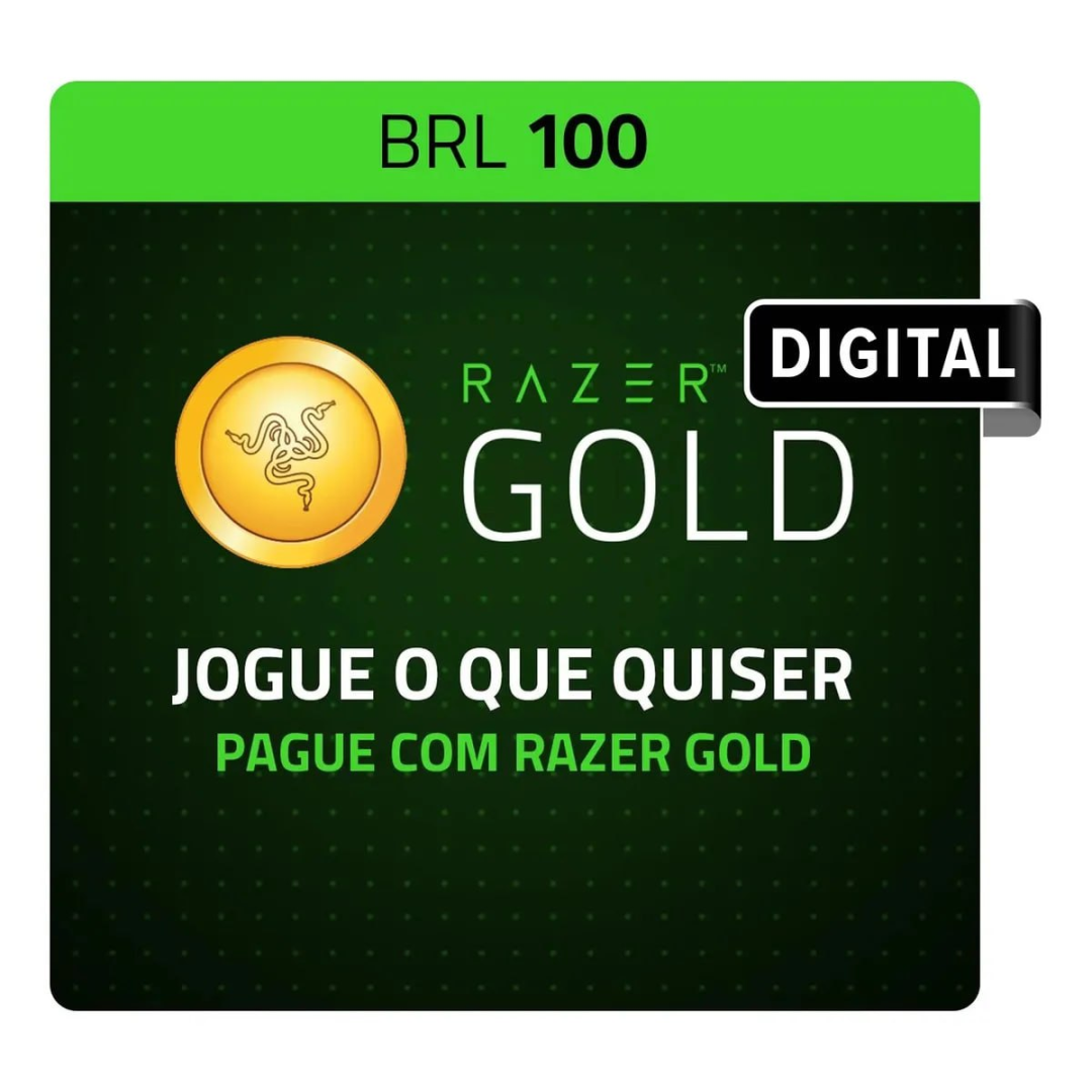 Razer Gold Digital R$ 100 (Digital)