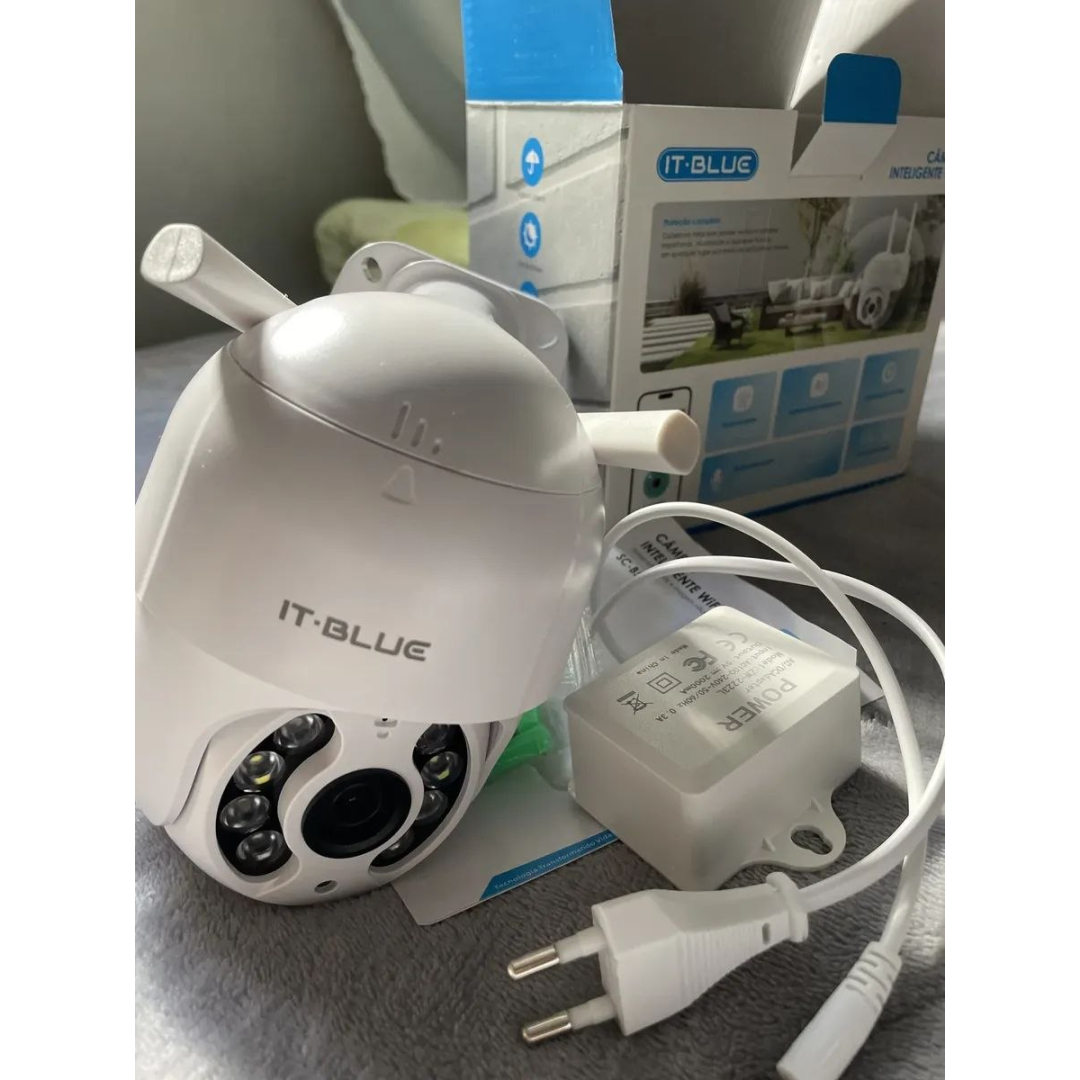 Kit Com 2 Câmeras De Segurança Ip Wifi A8 Full Hd Icsee Ptz 355° Com Visão Noturna