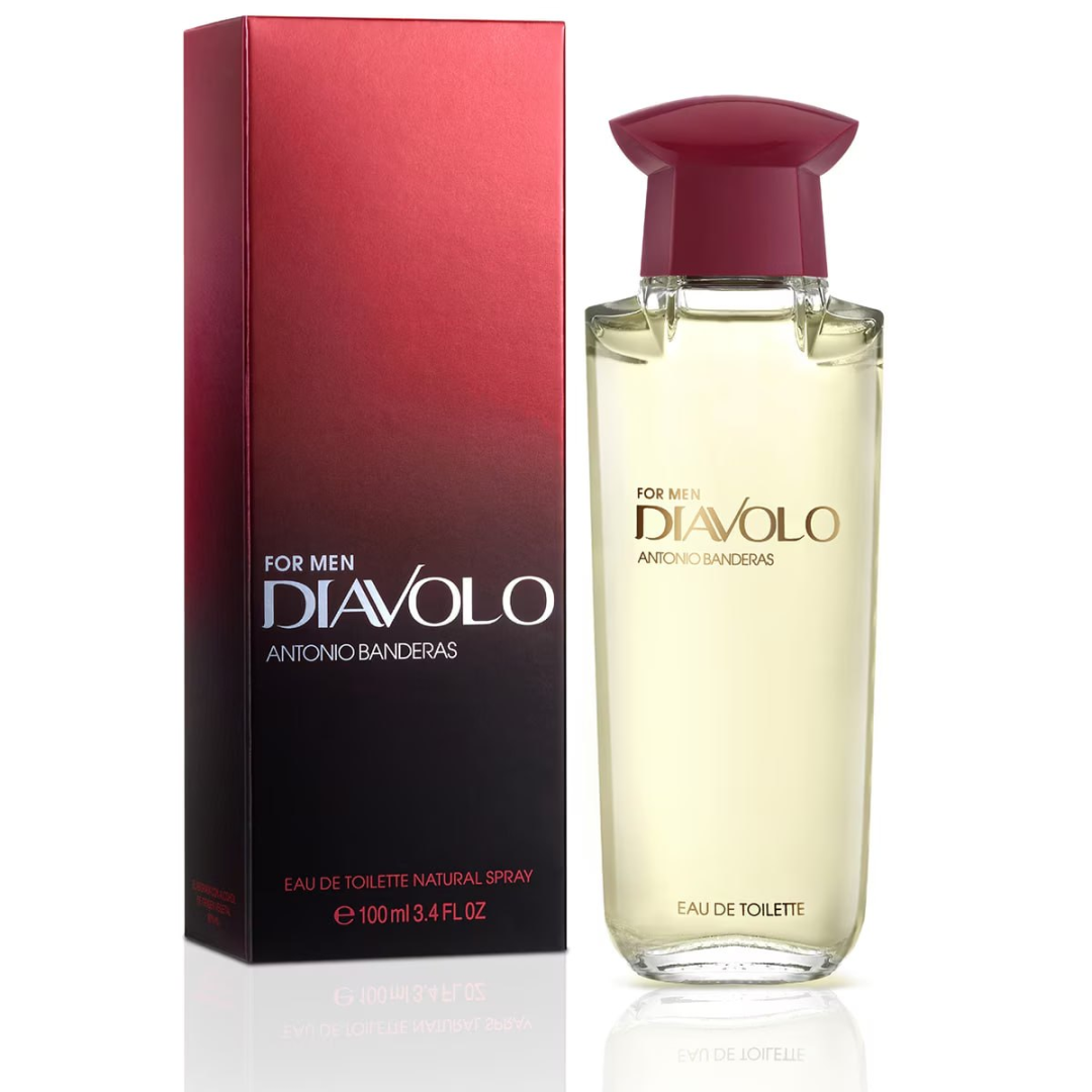 Perfume Masculino Diavolo Men Antonio Banderas Eau de Toilette 100ml