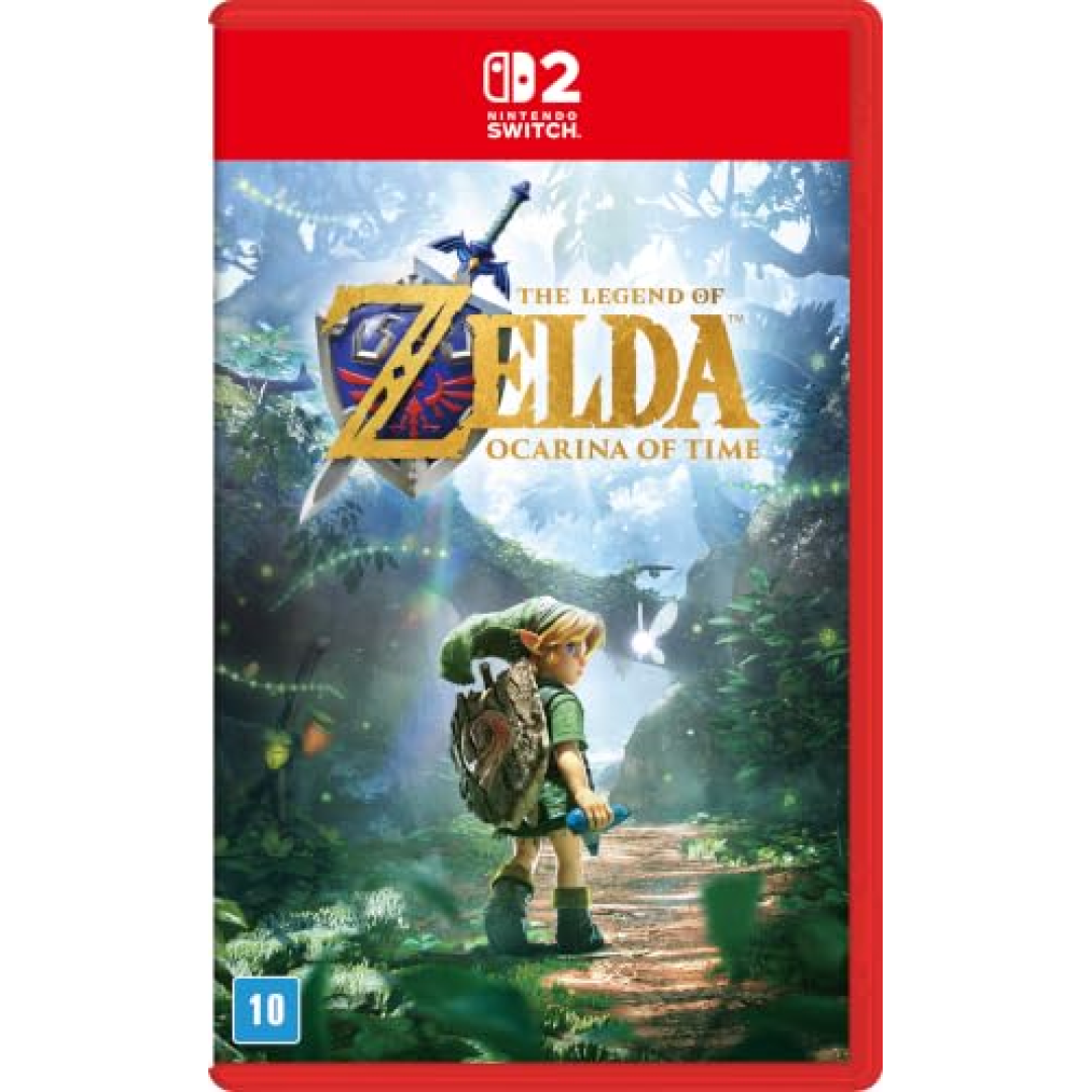 Pré-Venda) The Legend of Zelda: Ocarina of Time Nintendo Switch 2 (Capa Padrão)