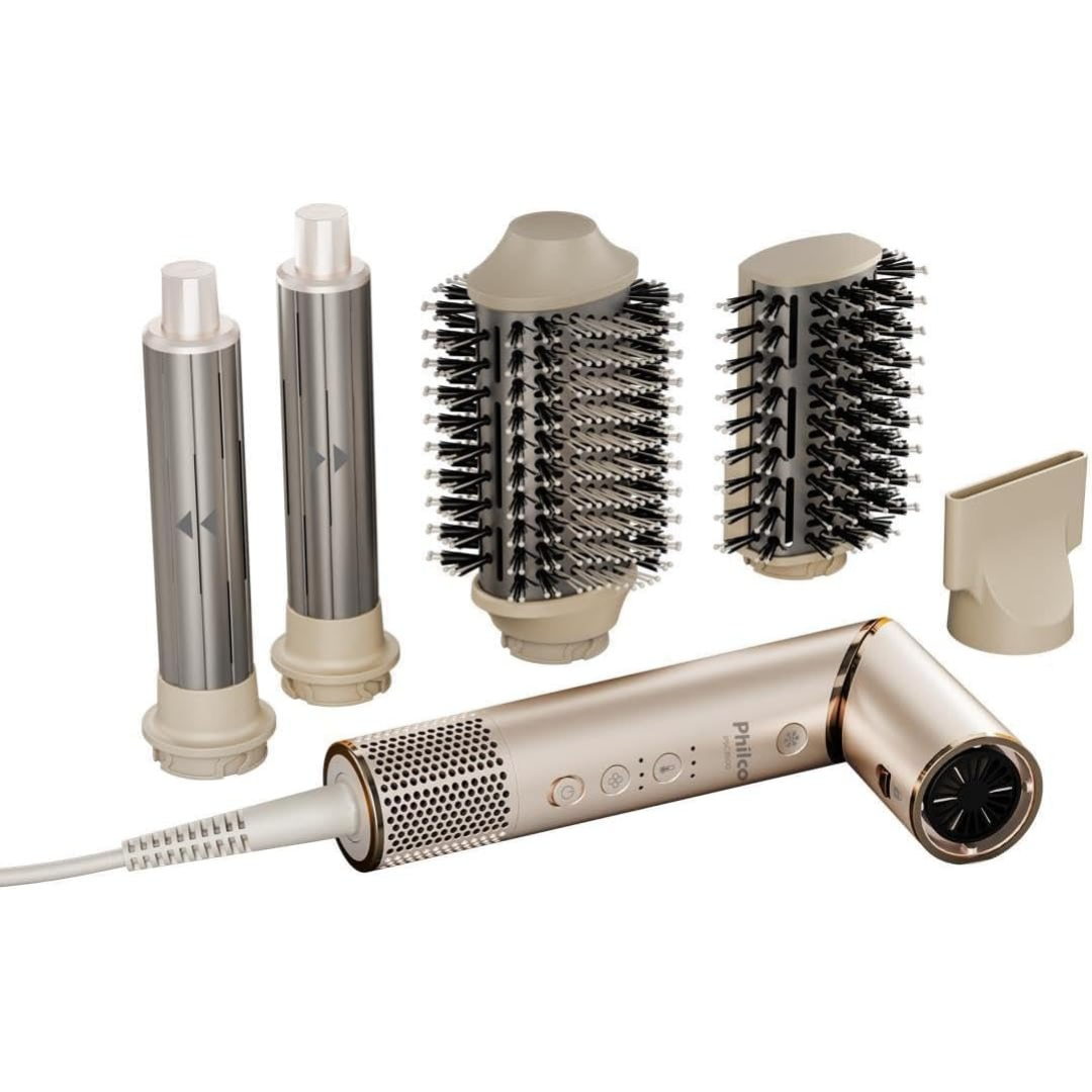 Secador de Cabelos Philco 4 em 1 Dobrável Motor BLDC PSC3500 220V