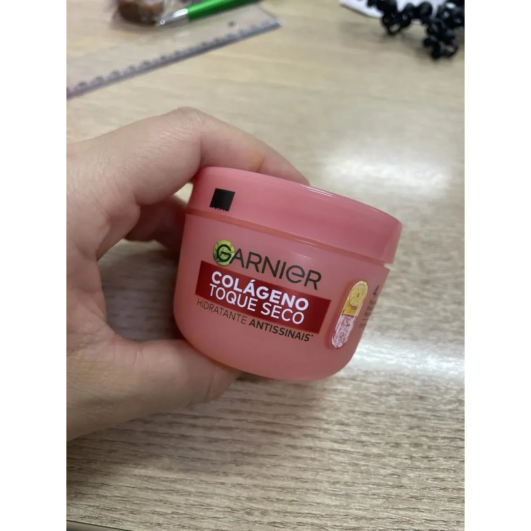 Hidratante Facial Antissinais com Colágeno, Niacinamida e Vitamina C, Aumenta a Firmeza e Elasticidade da Pele, 48h de Hidratação, Garnier, 85g