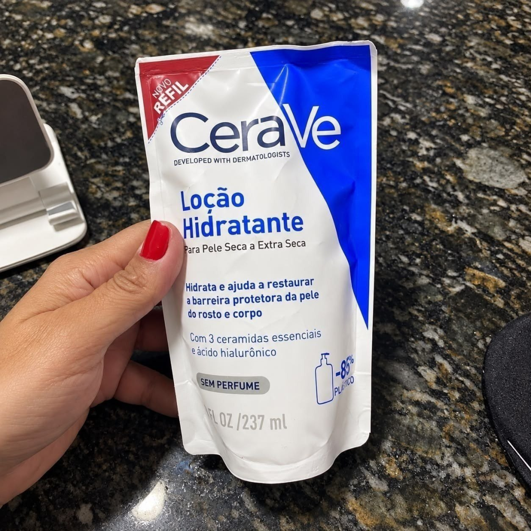 Loção Hidratante CeraVe Para Pele Seca Refil 237ml