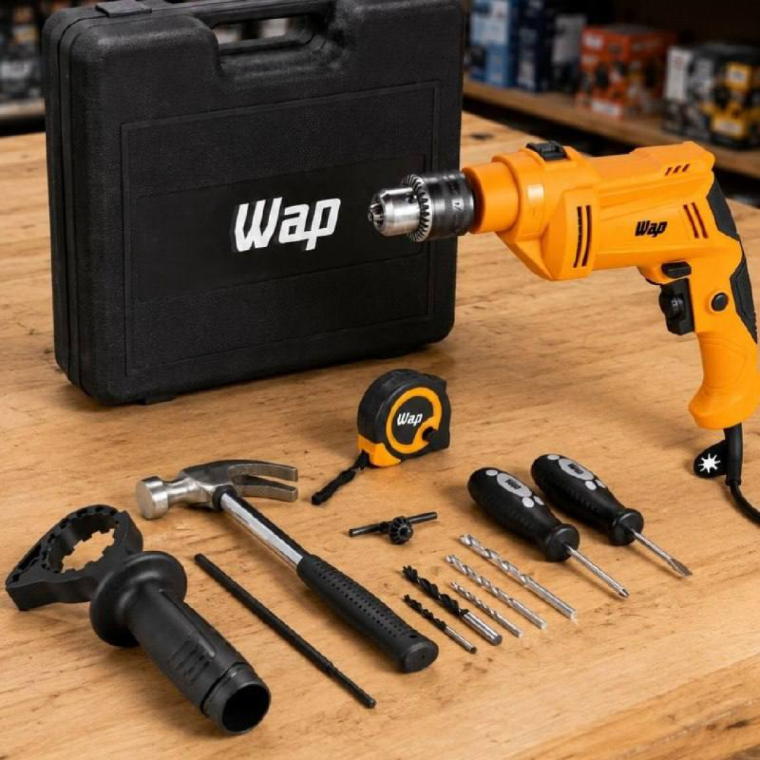 Parafusadeira E Furadeira De Impacto Wap Wf 700k10 W2