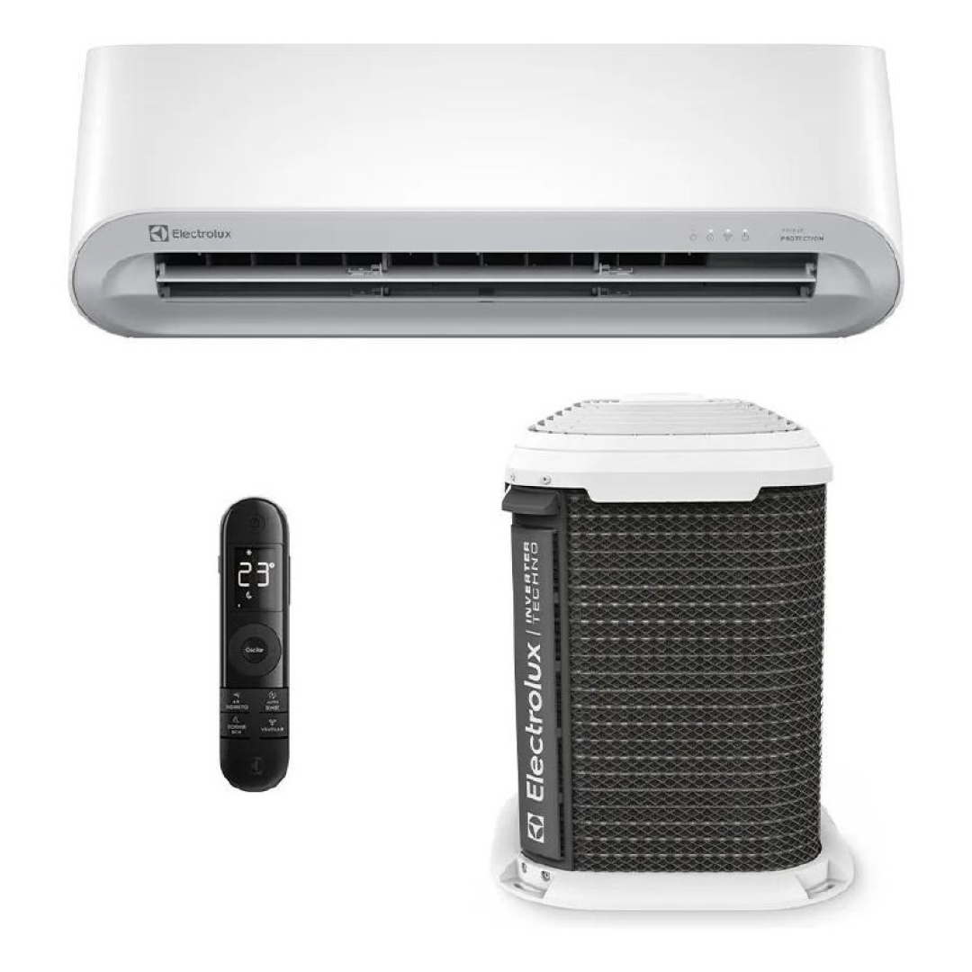 Ar-condicionado Split Inverter Electrolux Color Adapt com Wi-fi Só Frio 12.000 Btus