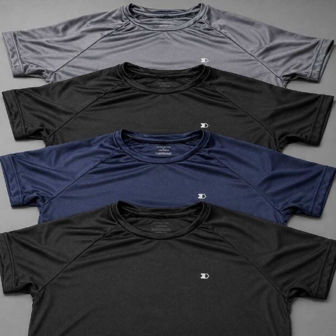 Kit com 8 Camisas Sandrini Dry-Fit