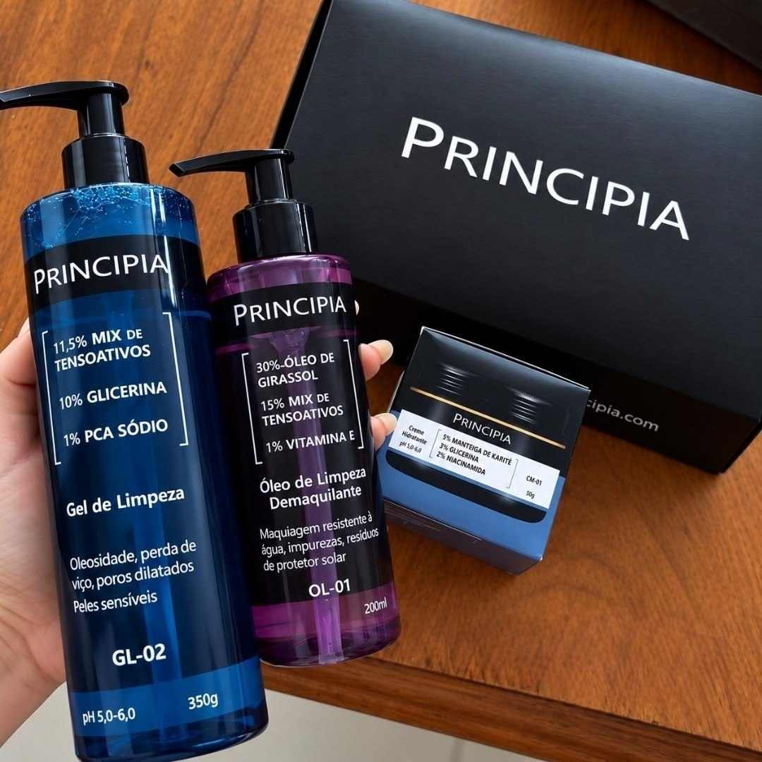 Kit Limpeza e Hidratação Principia