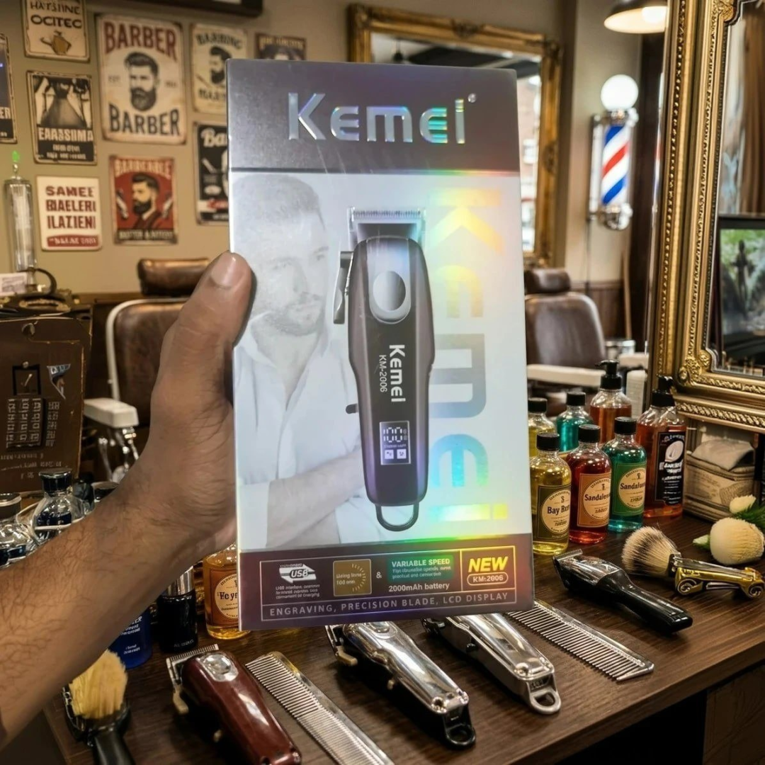 Máquina Profissional Sem Fio Kemei