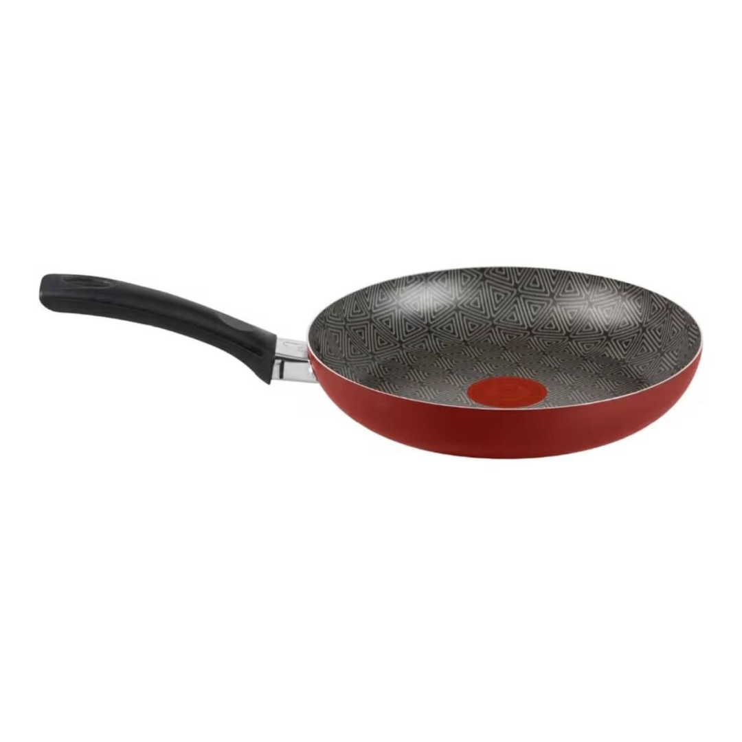 Frigideira Rochedo Facilita Vermelho 24cm com Antiaderente Resist