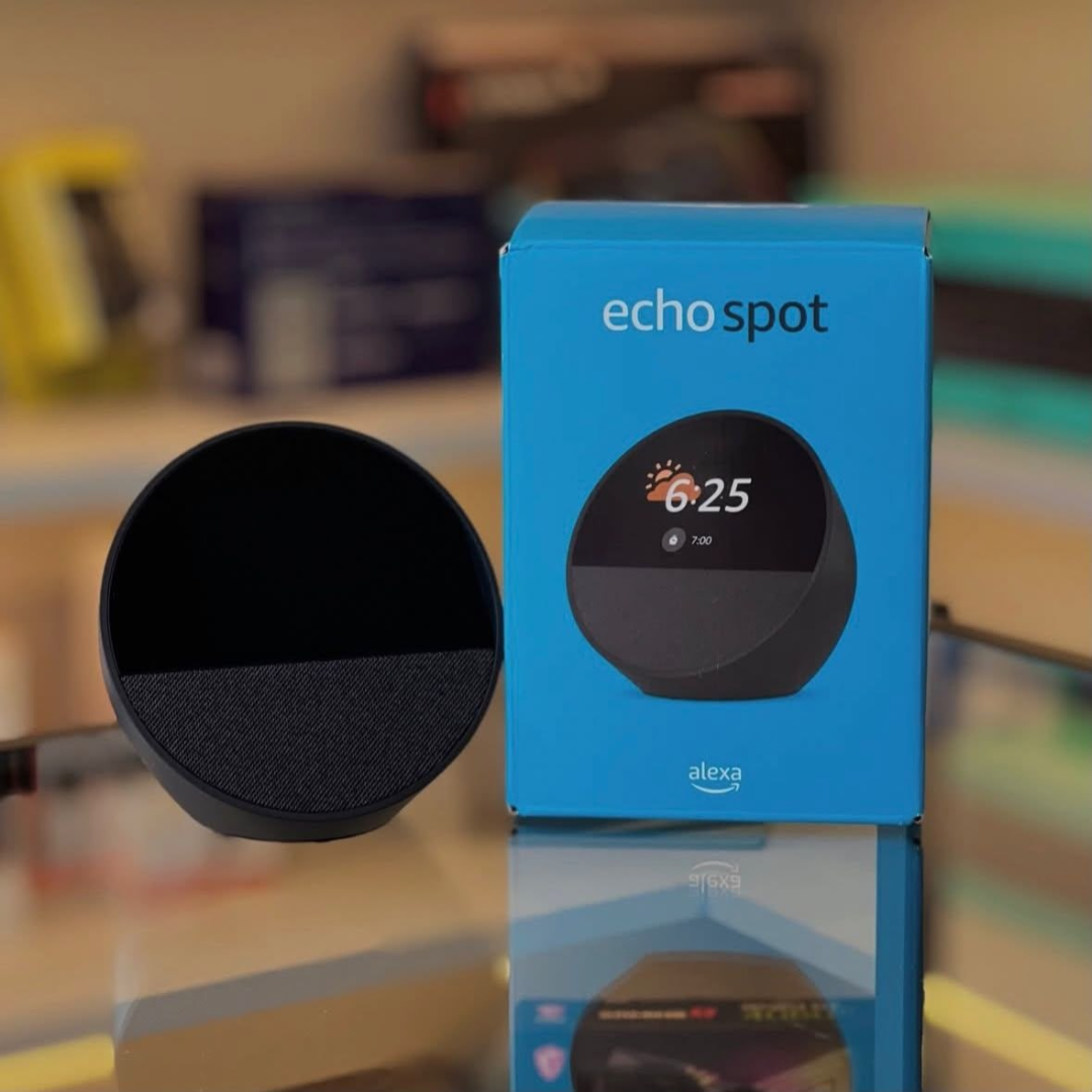 Echo Spot com Alexa (Geração mais recente)