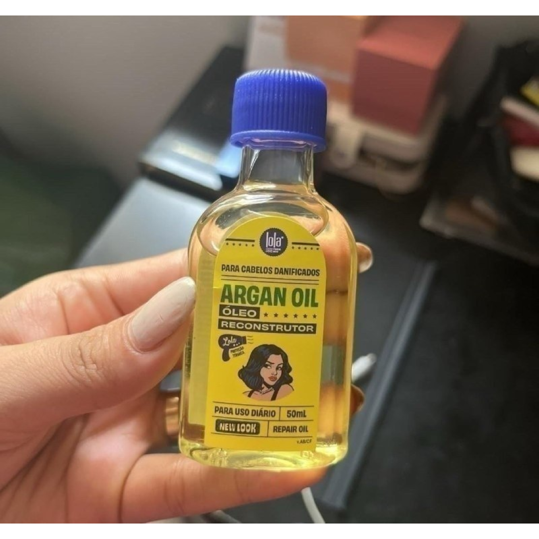 Argan Óleo Reparador 50ml Lola Cosmetics