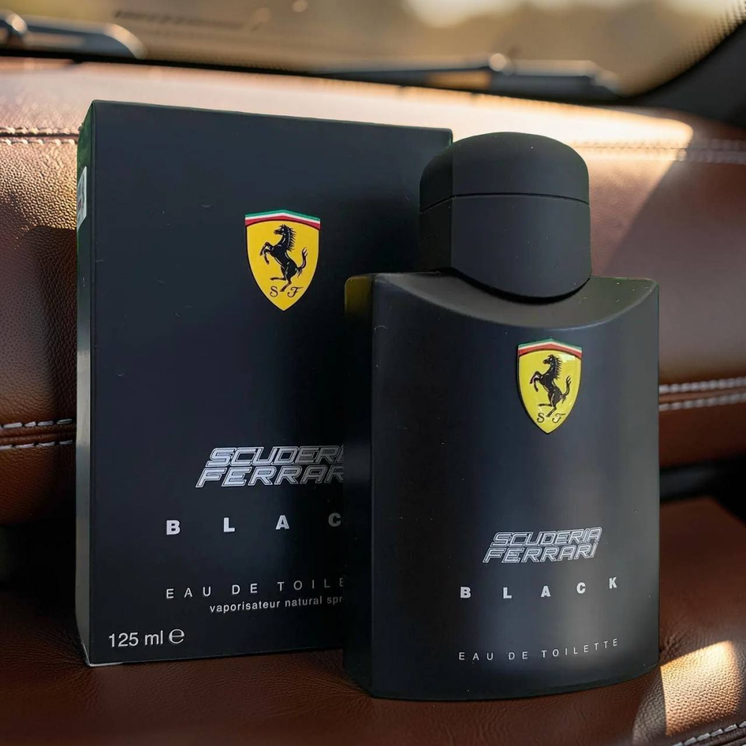 Perfume Ferrari Black Scuderia Eau de Toilette Perfume Masculino 125ml
