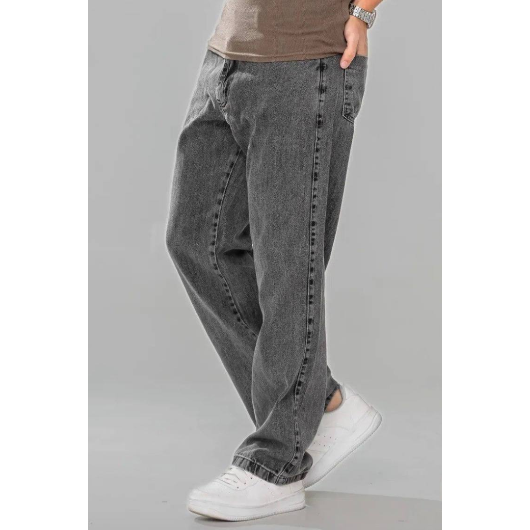 Calça Balão Calca Jeans Masculina Bag Boca Larga Streetwear