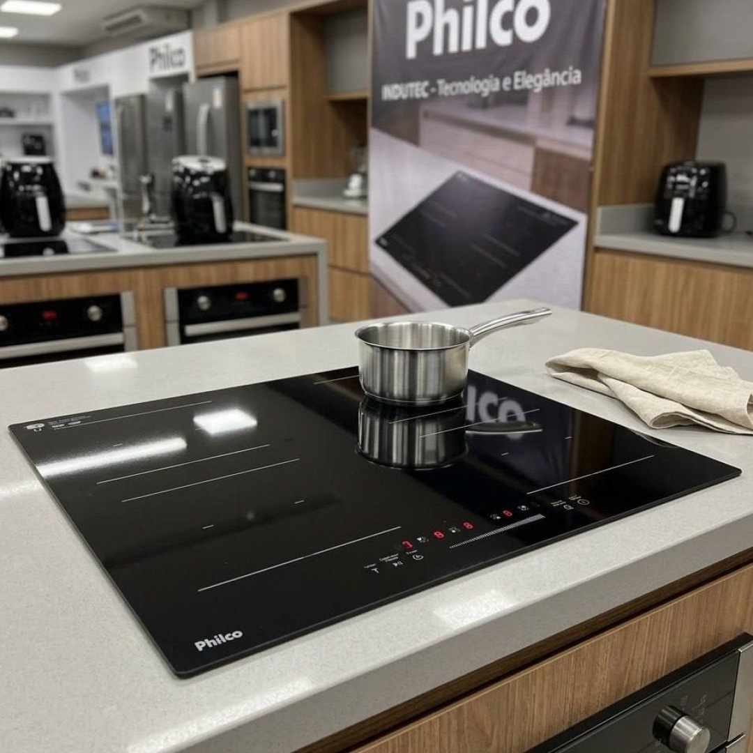 Cooktop De Indução Pctq1 Função Turbo 4 Bocas Philco