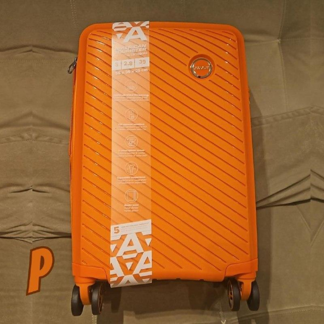 Mala de Viagem American Tourister Zanzibar Pequena Laranja