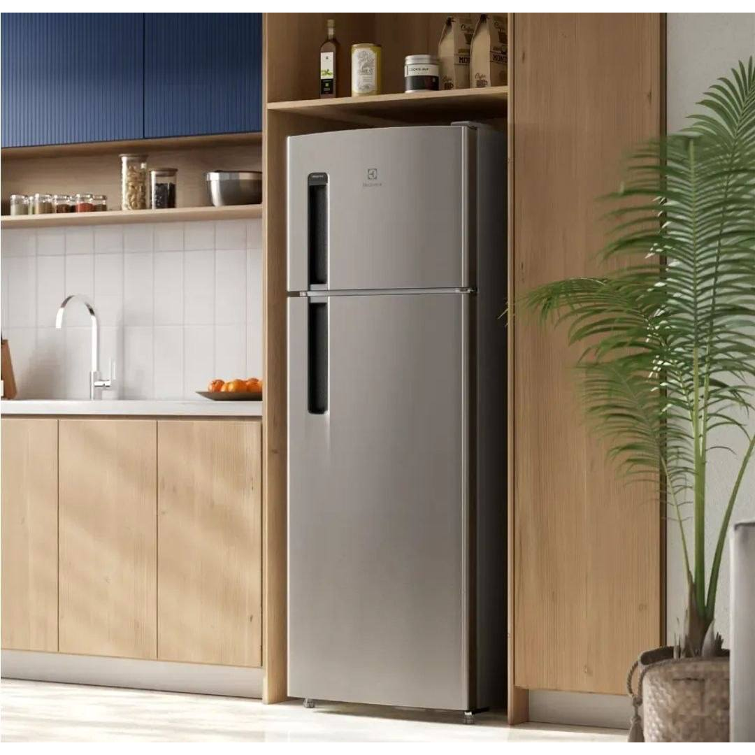 Geladeira Electrolux Frost Free 320L Duplex Inox Look (TF38S)