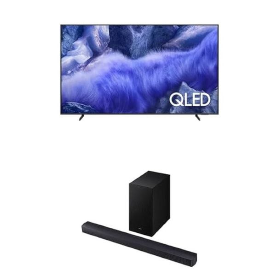 Samsung Combo Vision AI TV 55" QLED 4K QEF1 + Soundbar HW-B450F