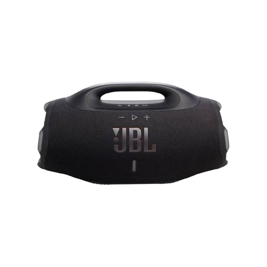 JBL, Caixa de Som, Boombox 4, Bluetooth, Som JBL Pro, AI Sound Boost, Graves Personalizáveis, Bateria de até 34h, IP68, Áudio Lossless – Preta