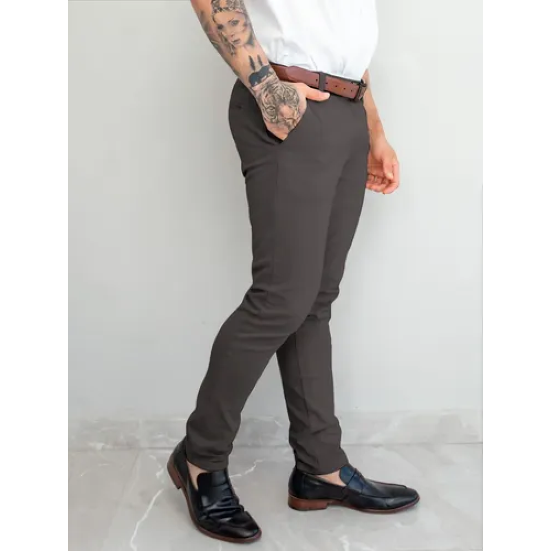 Calça Sarja Alfaiataria Slim (3 Cores)
