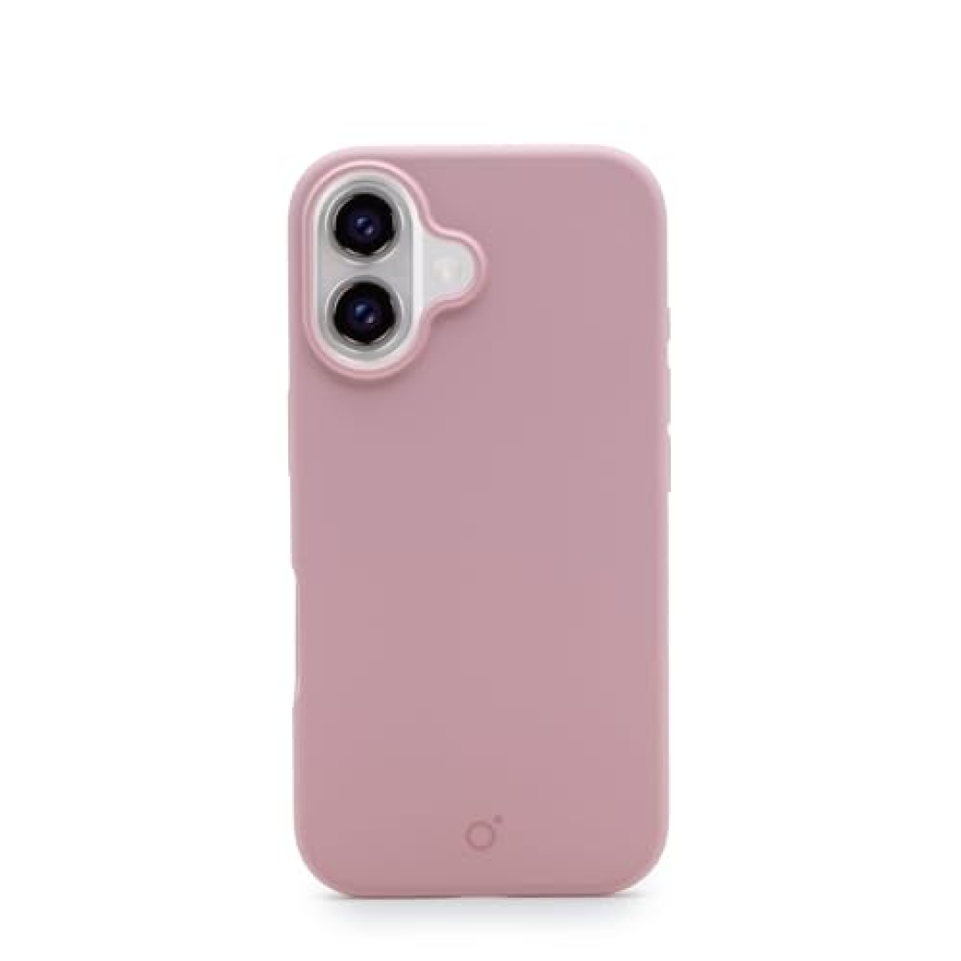 Capa Ovvi Silicone MagSafe iPhone 16 Rosa Claro