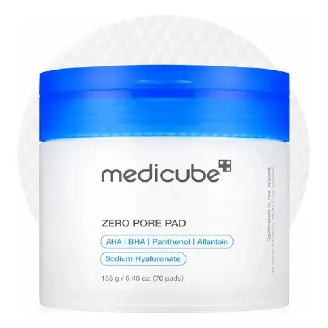 Medicube Zero Pore Pad 2.0 - 70 Almofadas Tônicas Faciais Momento de Aplicação Dia/Noite Tipo De Pele Todo Tipo De Pele