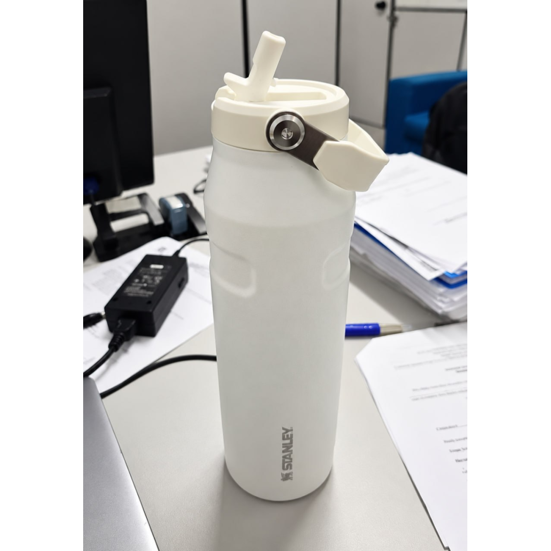 Garrafa Térmica Stanley Aerolight Flip Straw Heat Wave Frost 1.1L