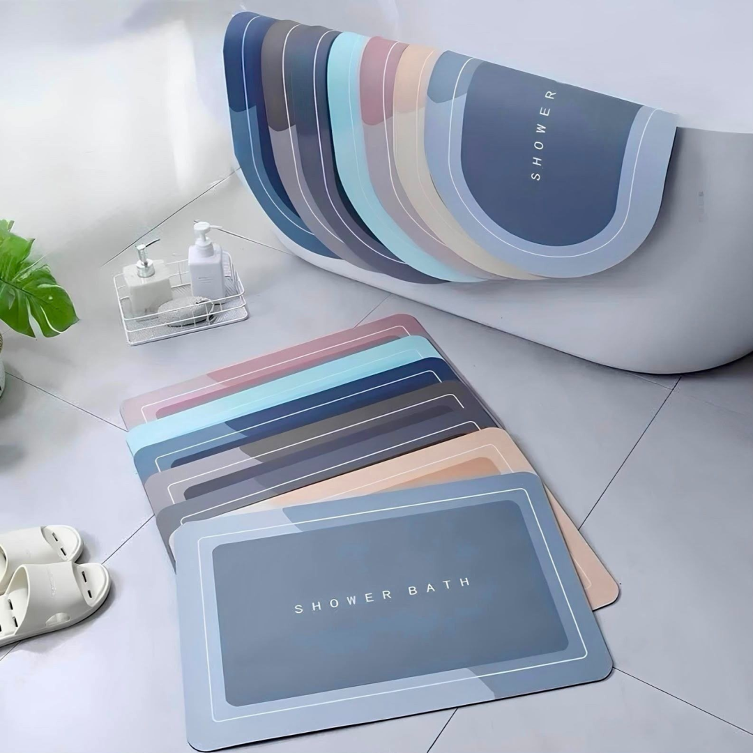 Kit com 4 Tapetes Para Banheiro Tapete Mágico