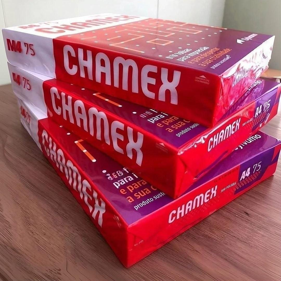 Papel Sulfite Chamex A4 75 Gramas com 300 Folhas
