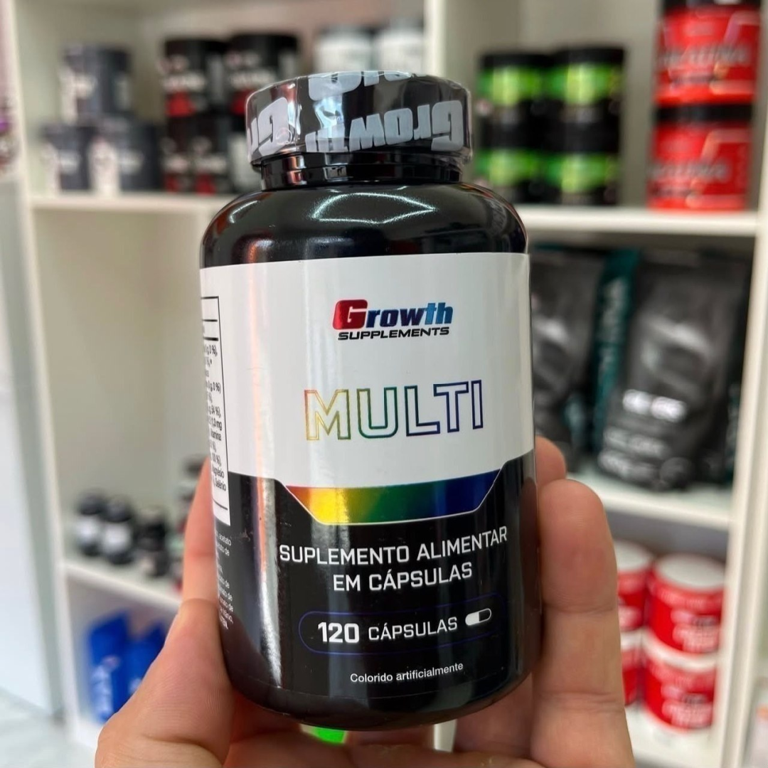 Multivitamínico 120 Cápsulas Growth Supplements