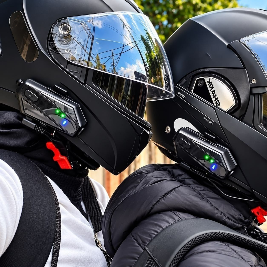 Par Intercomunicador Capacete Moto