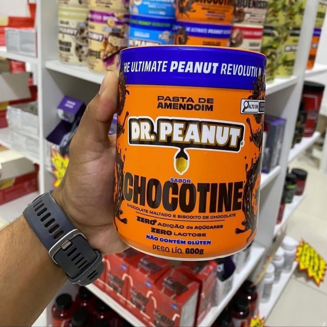 Pasta de Amendoim Dr. Peanut 600g Chocotine