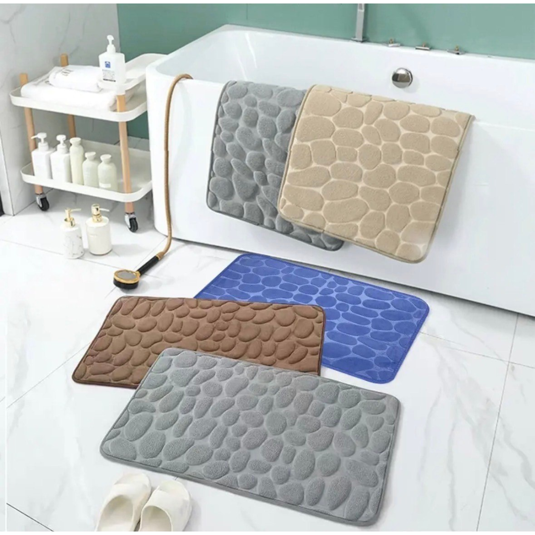 Kit com 2 Tapetes de Banheiro Antiderrapante