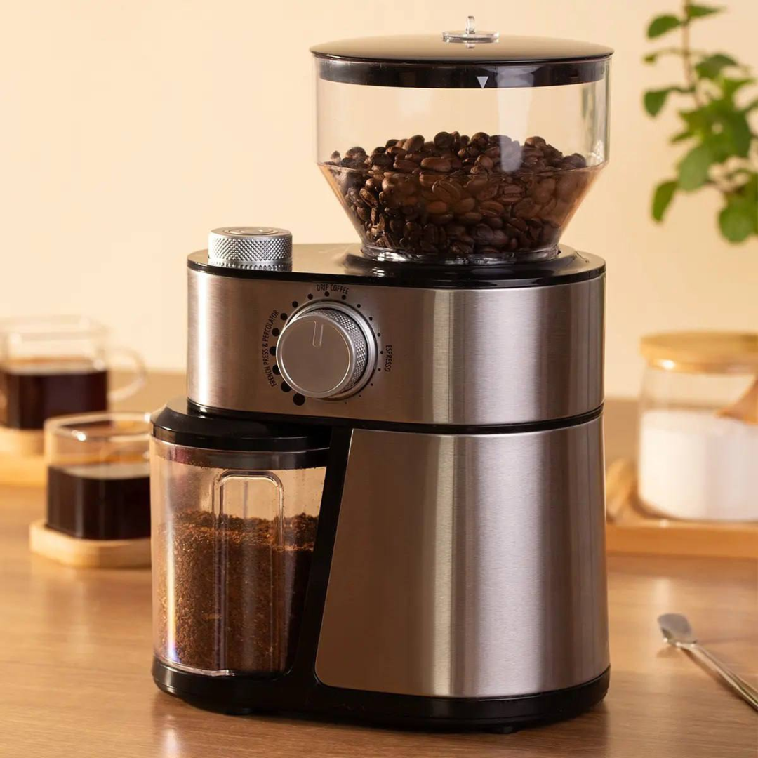 Moedor De Café Elétrico Ajustável Mc01 - Mimo Style