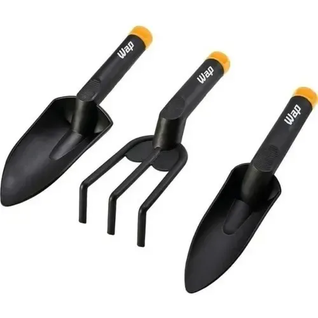 Kit com 3 Peças de Jardinagem Manual Wap